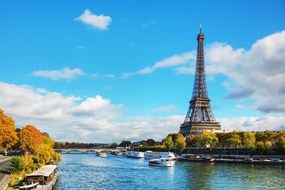 Carta da parati autoadesiva – Panorama affascinante di Parigi
