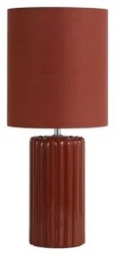 Searchlight EU22353OR - Lampada da tavolo GROOVE 1xE14/60W/230V bordeaux
