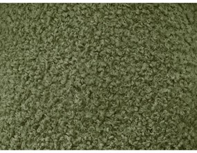 Divano verde con rivestimento in bouclé 232 cm Hippolyte – Bobochic Paris