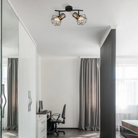 Globo 54017-2M - Luce Spot PRISKA 2xE27/40W/230V