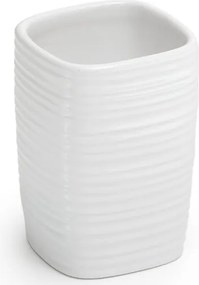 Gedy Kelly Portaspazzolino Bianco In Ceramica