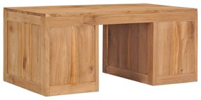 Tavolino da caffè 90x50x40 cm in legno massello di teak