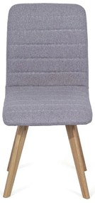 Sedie da pranzo grigie in set di 2 Chanzo - Bonami Selection