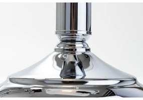 Brilagi - Lampada da tavolo BANK OFFICE 1xE27/60W/230V cromo lucido/bianco