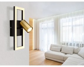 Globo 57032-1- Luce Spot da parete a LED MARRIE 1xGU10/5W/230V + LED/12W/230V