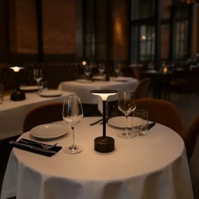 Lampada da tavolo ricaricabile a sfioramento a LED TAVOLO LED/2,5W/5V 2400 mAh 3000-6000K nera