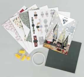 Set creativo - Calendario dell’Avvento - Alberi