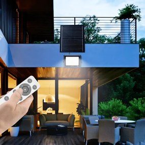 Aigostar - LED Faro solare dimmerabile LED/300W/3,4V IP65 + +TC