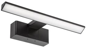 Rabalux 75024 - Illuminazione LED per specchio da bagno LORIC LED/6W/230V IP44 30 cm nero