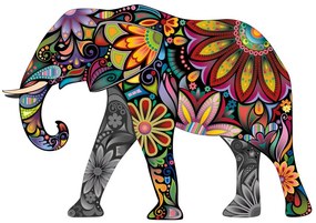 Carta da parati autoadesiva – Elefante pieno di armonia