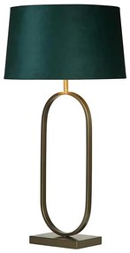 Searchlight EU94102EM - Lampada da tavolo MODISH 1xE27/60W/230V verde