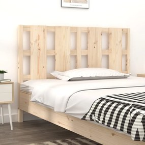 Testiera per letto 145,5x4x100 cm in legno massello di pino