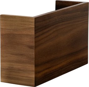 Lampada da parete intelligente in legno di noce 24 cm con Wi-Fi G9 - Otan