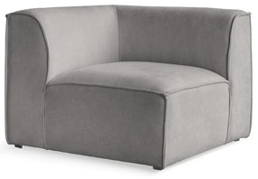 Divano componibile in grigio chiaro (con composizione variabile) Flex Felix – Miuform