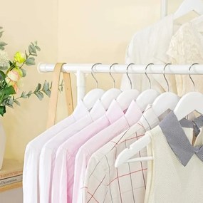 Appendiabiti da terra LINEA bianco