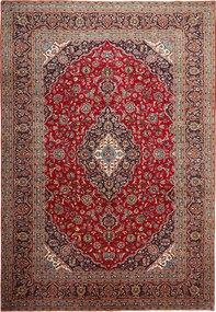 Kashan Tappeto persiano 250 x 330 Rosso (Iran) Annodato A Mano