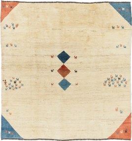 Gabbeh Tappeto persiano 320 x 300 (Iran) Annodato A Mano