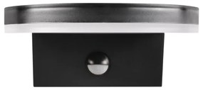 LED Applique da esterno con sensore TESA LED/10W/230V IP54 nero