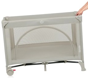 Lionelo - Lettino da viaggio LAURA Sabbia