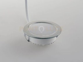 Faretto sottopensile incasso led nemo silver 3,5w 277lm 4000k ip44 ...