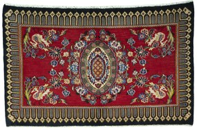 Kashan Tappeto persiano 70 x 120 Rosso (Iran) Annodato A Mano