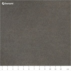 Divano in similpelle grigio scuro 216 cm Rate - Scandic