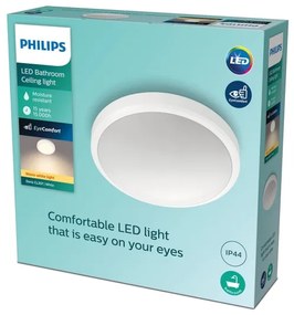 Philips - Plafoniera LED da bagno DORIS LED/17W/230V 2700K IP44