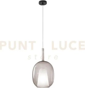 Lampadario a sospensione pirex marrone in vetro 1 luce attacco e27 ...