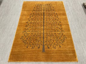 Gashguli Tappeto 290x210 Giallo (Iran) Annodato A Mano
