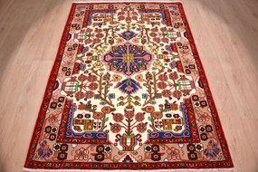 Hamedan Tappeto 220 x 140 (Iran) Annodato A Mano