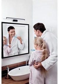 Kanlux 34930 - Illuminazione a LED per specchi da bagno ASTIM LED / 8W / 230V IP44 nero