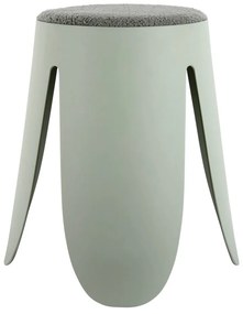 Sgabello in plastica verde chiaro Savor - Leitmotiv