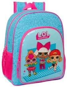 Zaino Scuola LOL Surprise! Divas Azzurro 32 X 38 X 12 cm