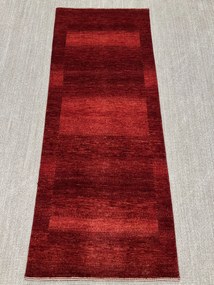 Loribaft Tappeto persiano 80x200 Rosso (Iran) Annodato A Mano