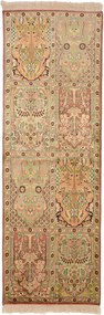 Cashmere Silk Tappeto orientale 190 x 60 (Indian) Annodato A Mano