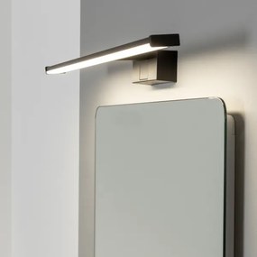 Brilagi - VESTRA LED Specchio da bagno con luce 12W/230V 60 cm IP44 Nero