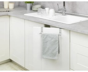 WENKO 53245100 - Portasciugamani TELESCOPE 7x6 cm argento/nero