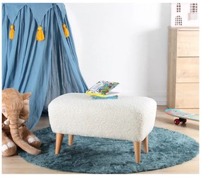 Pouf bianco per bambini Moouv - Artie