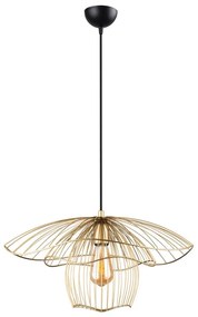 Lampada a sospensione di colore oro , altezza 123 cm Root - Squid Lighting