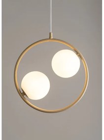 Lampadario a sospensione con filo AQUA 2xG9/12W/230V oro