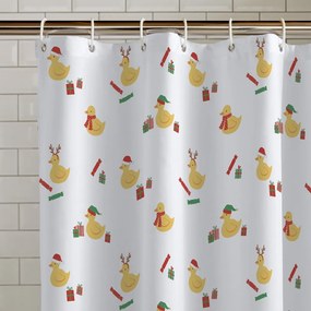 Tenda per doccia 180x180 cm Christmas Quacker – Catherine Lansfield