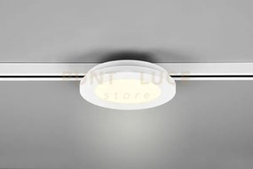 Duoline camillus plafoniera led 9w 900lm, 3000k bordo bianco d.17cm