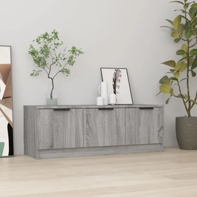 Mobile Tv Grigio Sonoma 102x35x36,5 Cm İn Legno Multistrato /