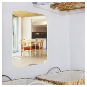 Adesivo a specchio Rettangolo, 42 x 27 cm - Ambiance