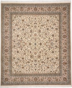 Isfahan Tappeto orientale 290 x 250 Beige (Indian) Annodato A Mano