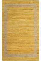 Tappeto Artigianale in Juta Giallo 80x160 cm cod mxl 61543