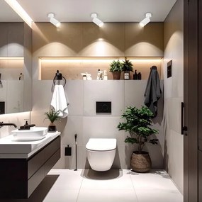 Brilagi - Luce Spot da bagno SELE 1xGU10/30W/230V IP44 bianco