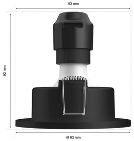 Philips - LED RGBW Incasso bagno dimmerabile Hue GU10/5,7W/230V IP44