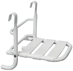 Sedile ribaltabile da appendere al maniglione per disabili bianco