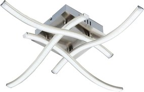 Plafoniera LED 4xLED/2,6W/230V 3000K, cromo opaco